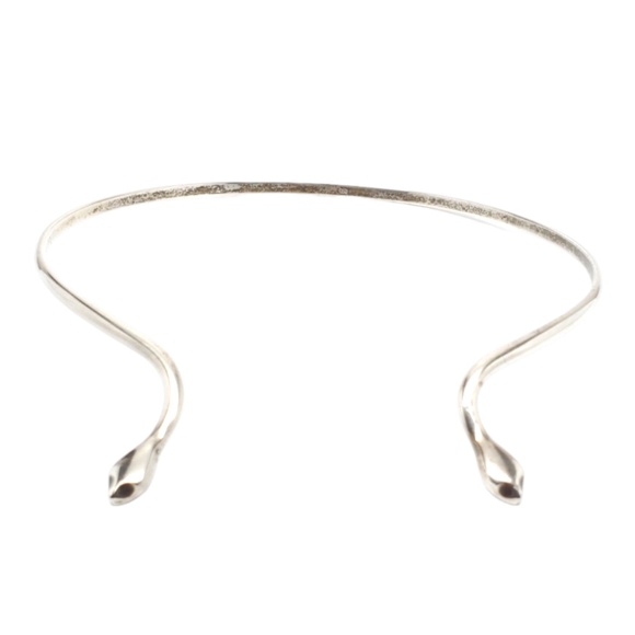 Sterling Silver Snake Choker Necklace #17647 - Picture 1 of 6